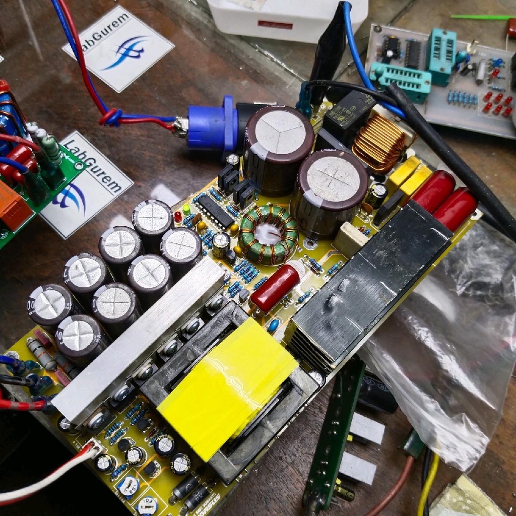 SMPS GUREM 2KVA PCB DOBEL LAYER Amplifier Rumah