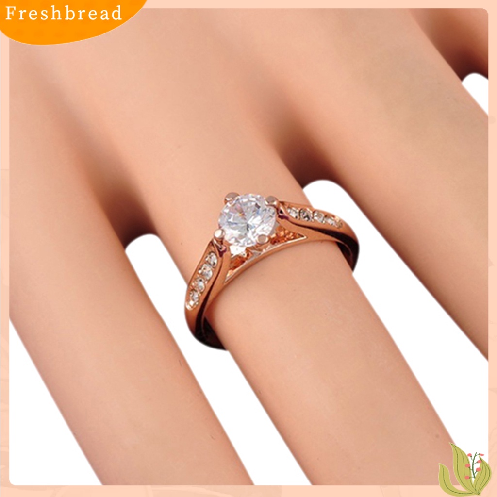 &lt; Freshbread &gt; Cincin Simple Inserted Charming 2warna Cincin Simple Hias Untuk Natal