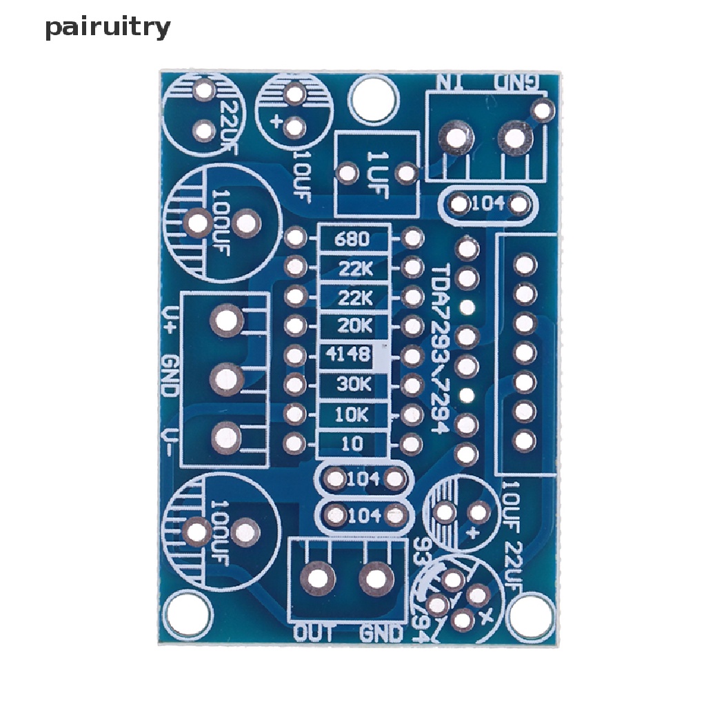 Prt 3pcs TDA7293/TDA7294 Mono Channel Amplifier Board Sirkuit PCB Bare Board PRT