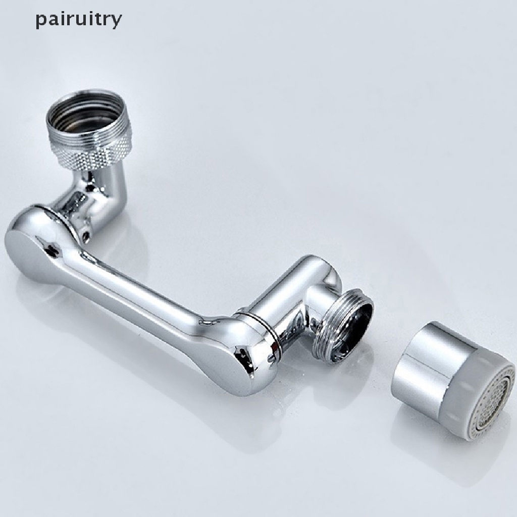 Sepatu PRT New Universal1080° Rotation Extender Faucet Aerator Saringan Cipratan Plastik Keran Wastafel Dapur Bubbler Nozzle Robotic Arm PRT