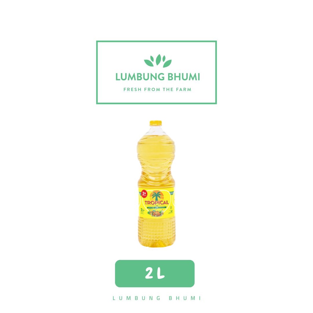 

TROPICAL Minyak Goreng 2 L 1 Pcs - Lumbung Bhumi