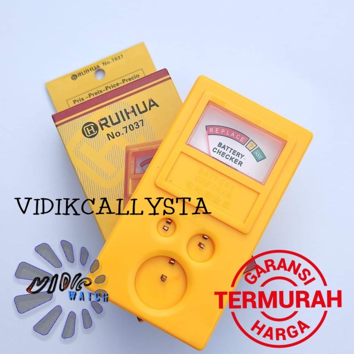 ALAT TEST TESTER BATU BATTERY JAM TANGAN ORIGINAL BAGUS CEK BATU JAM