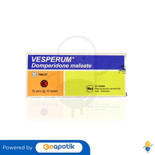 VESPERUM 10 MG BOX 100 TABLET