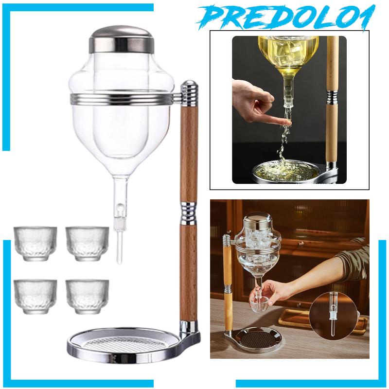 [Predolo1] Kacamata Sake Set Untuk Barware Warmer Atau Cold Sake