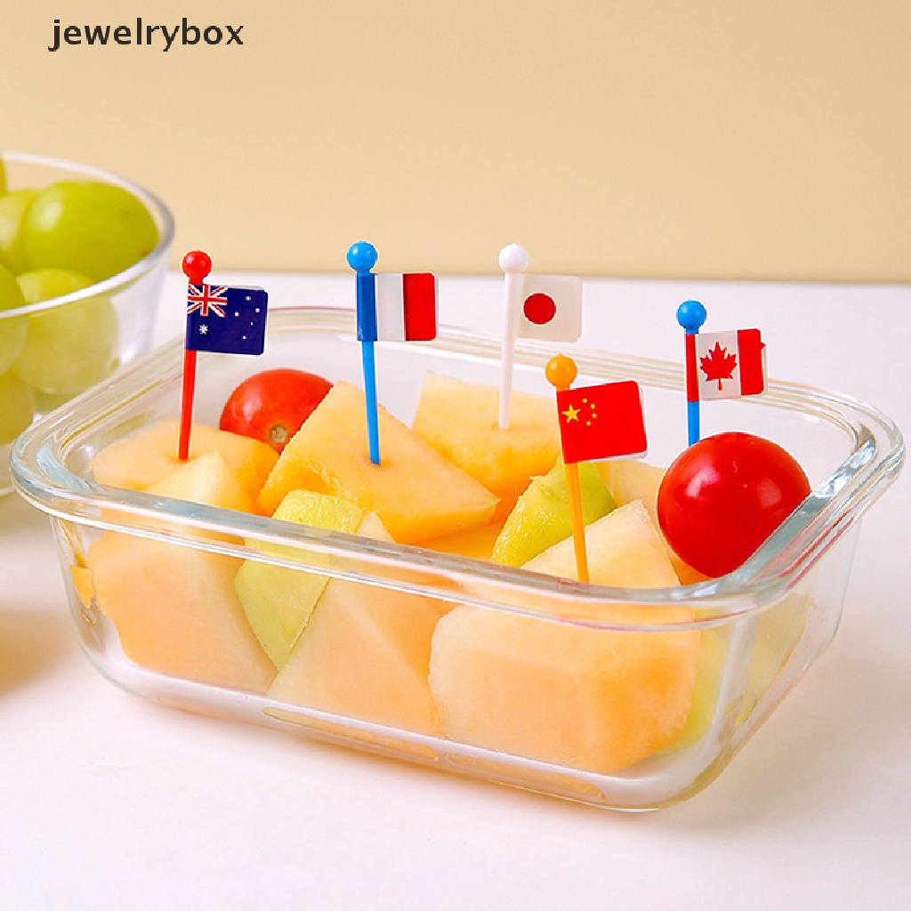 [jewelrybox] Garpu Buah Hewan Lucu Food Grade Plastik Mini Kartun Anak Kue Buah Tusuk Gigi Bento Lunch Bento Aksesoris Dekorasi Pesta Butik
