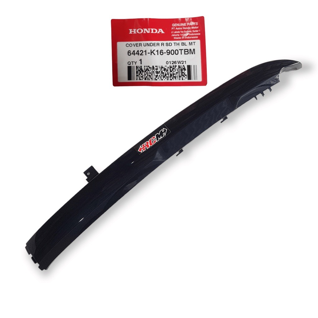 64421-K16-900TBM 64421-K16-900WRD 64421-K16-900VBM BODI BODY COVER UNDER DEK LANTAI BAWAH KANAN SCOO