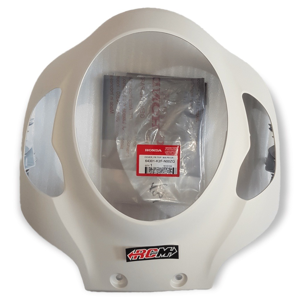 64301-K2F-N00 ZQ ZP ZL ZN COVER FRONT PANEL TAMENG LAMPU DEPAN DPN TEBENG TEDENG SCOOPY ESP NEW LED 