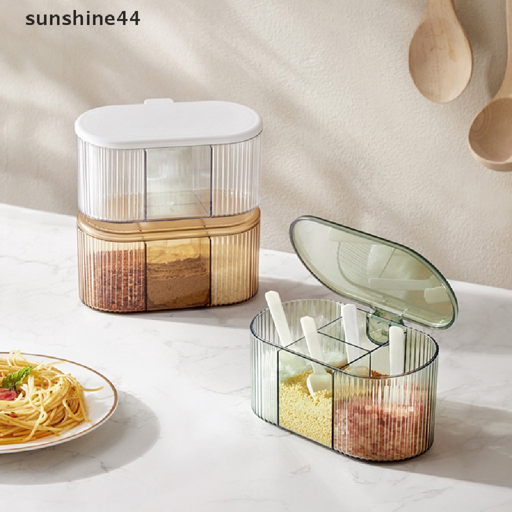 Sunshine Kotak Bumbu Dapur Rumah Tangga Sub-packed Salt and Monosodium Glutamate Box ID