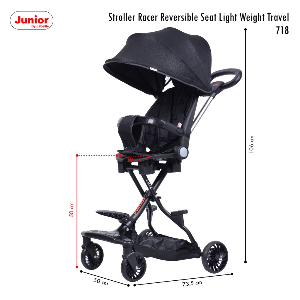 LABEILLE JUNIOR STROLLER RACER 718 / STROLLER / KERETA DORONG