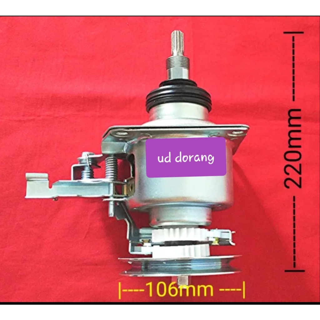 ORIGINAL GEAR BOX MESIN CUCI LG PINTU ATAS AUTOMETIC