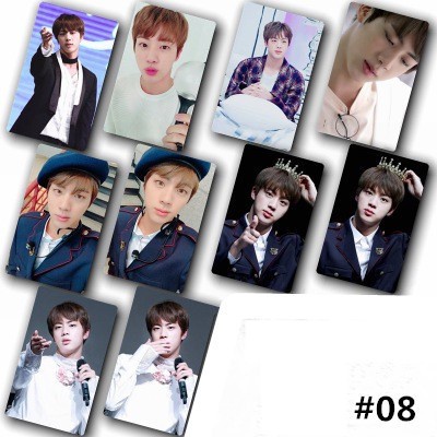 Kpop Bts JIN HD card skin card sticker Vinyl Stiker Kartu Debit /ATM/ beep skin LY