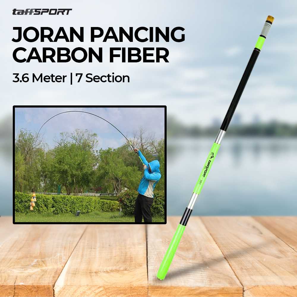 Joran Pancing Pole Tegek Carbon Fiber Fishing Rod - 5841