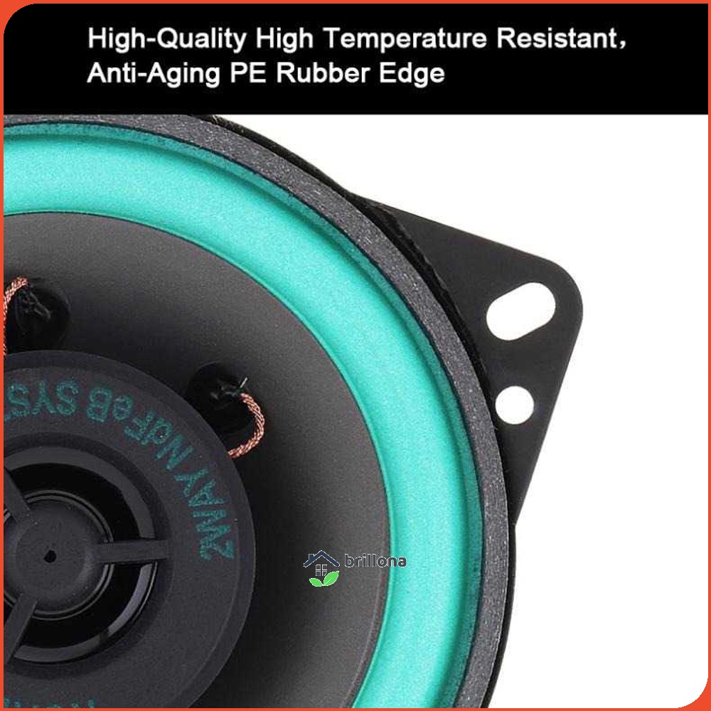 ROADSTAR Speaker Coaxial Mobil HiFi 4 Inch 100W 1 PCS - VO-402