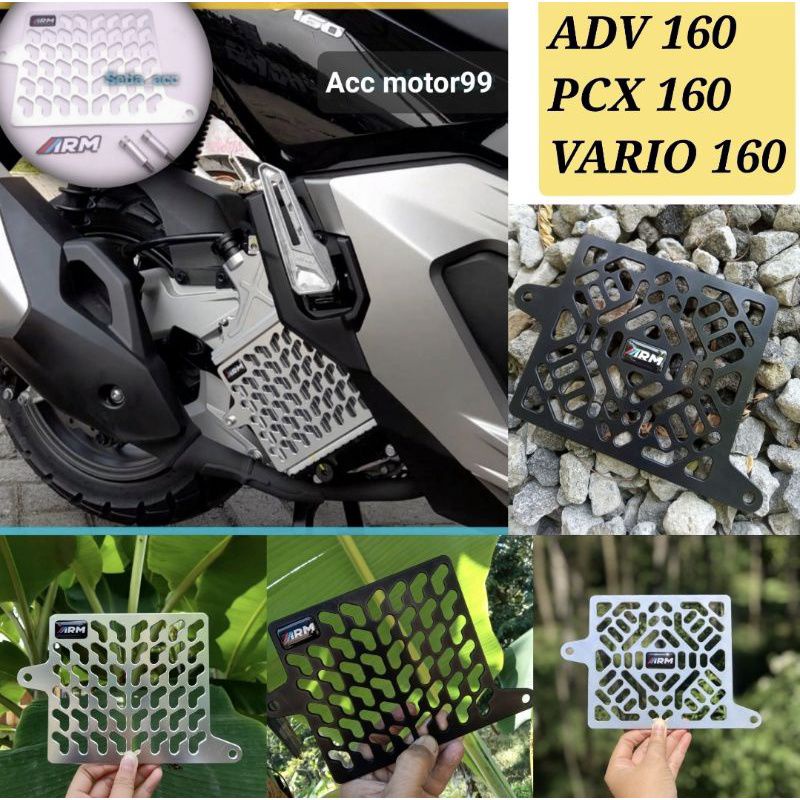 Cover Radiator VARIO 160, ADV 160, PCX 160 Full CNC ori arm