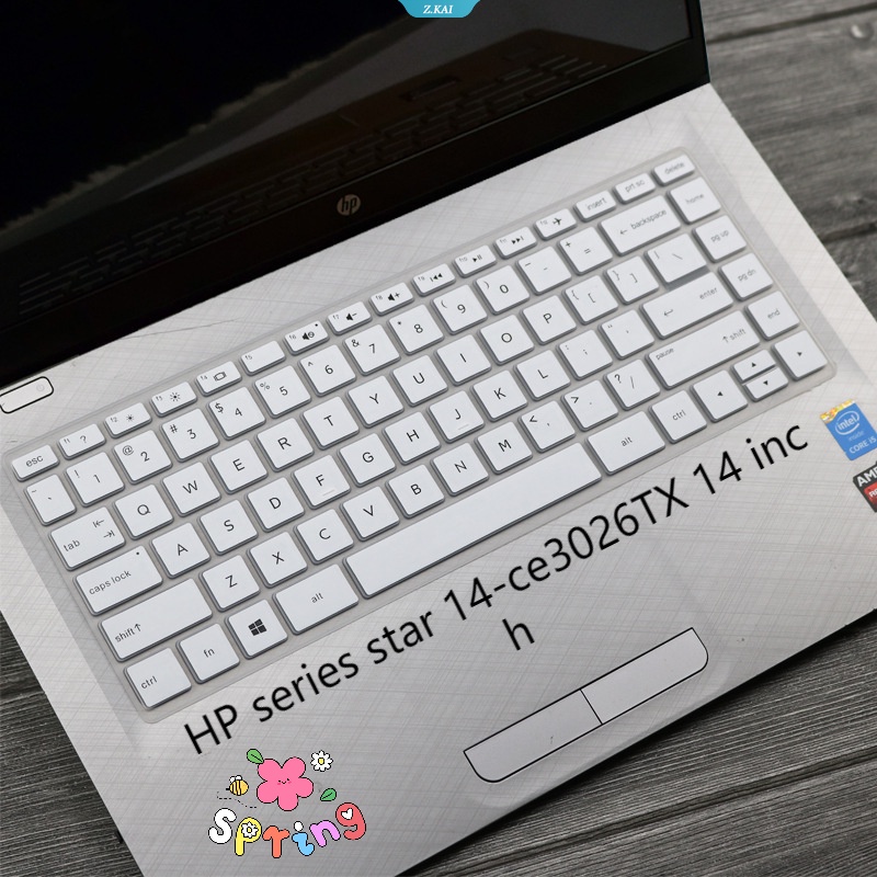 Hp Series Star 14-ce3026TX 14inch TPU Keyboard Cover Pelindung Kulit Laptop High Quality Film Pelindung Keyboard Komputer Anti Debu [ZK]