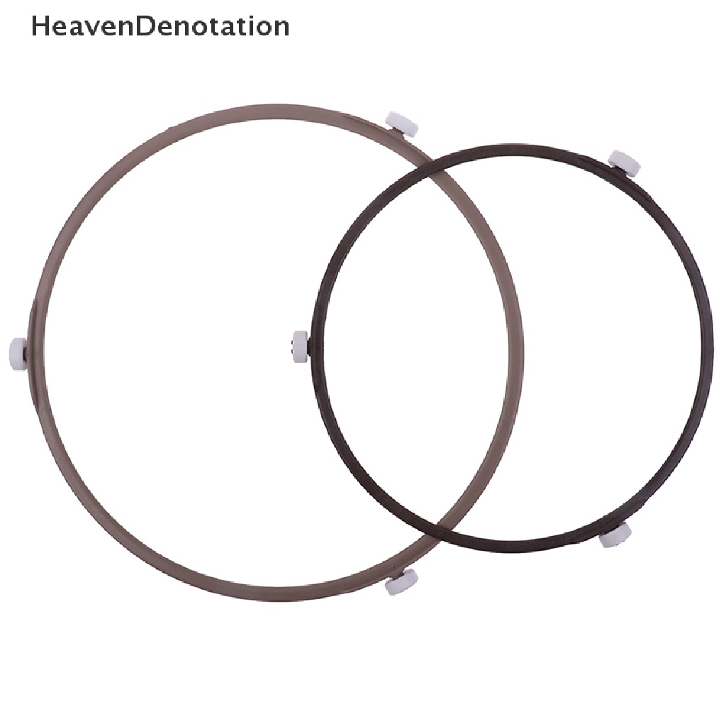 [HeavenDenotation] 1pc Nampan Alas Meja Putar Kaca Microwave Oven Rotag Ring Penyangga Stand HDV