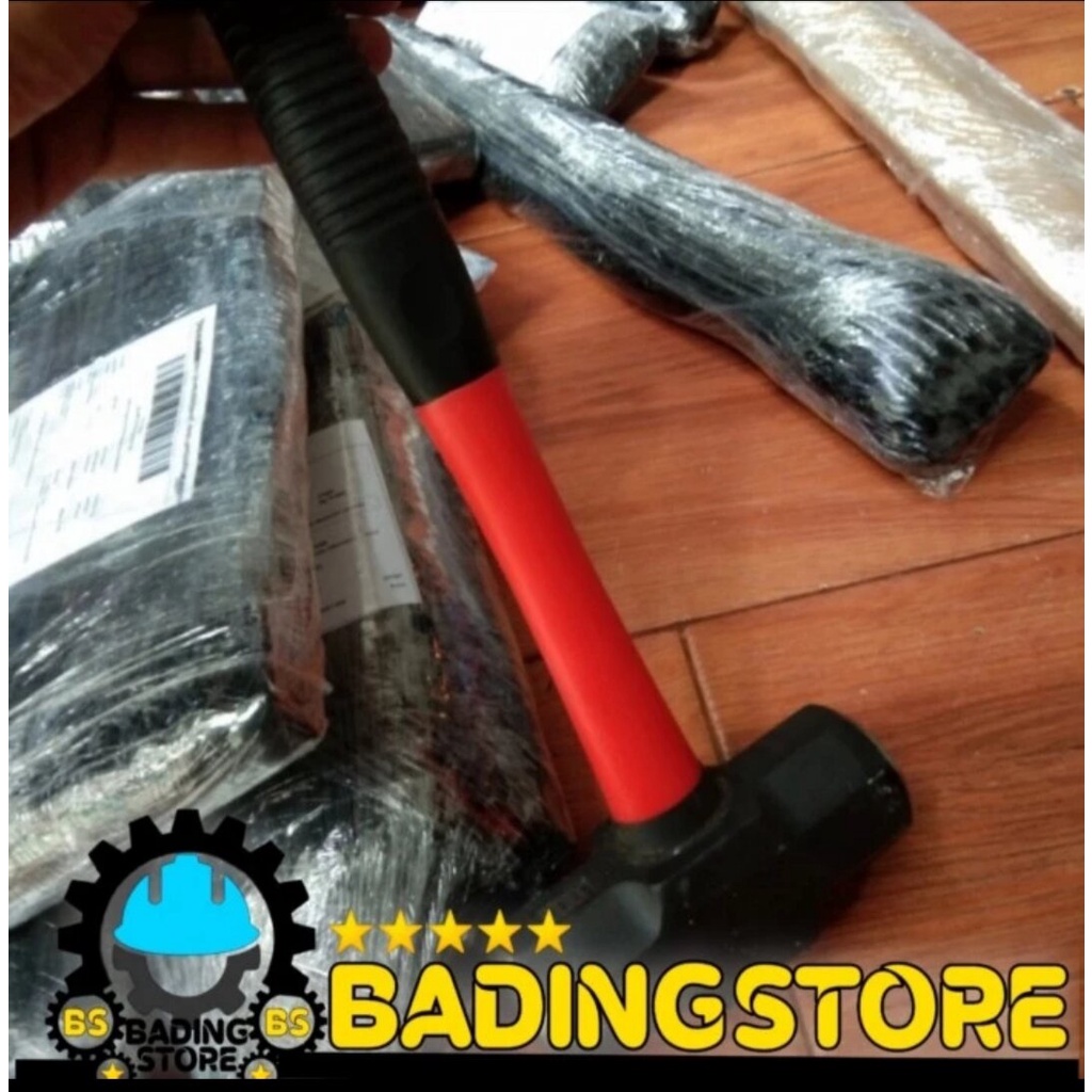 PALU GODAM 3KG PALU BATU BODEM 6LB 3 KG GAGANG FIBER SLEDGE STONE HAMMER 6LBS SANDS