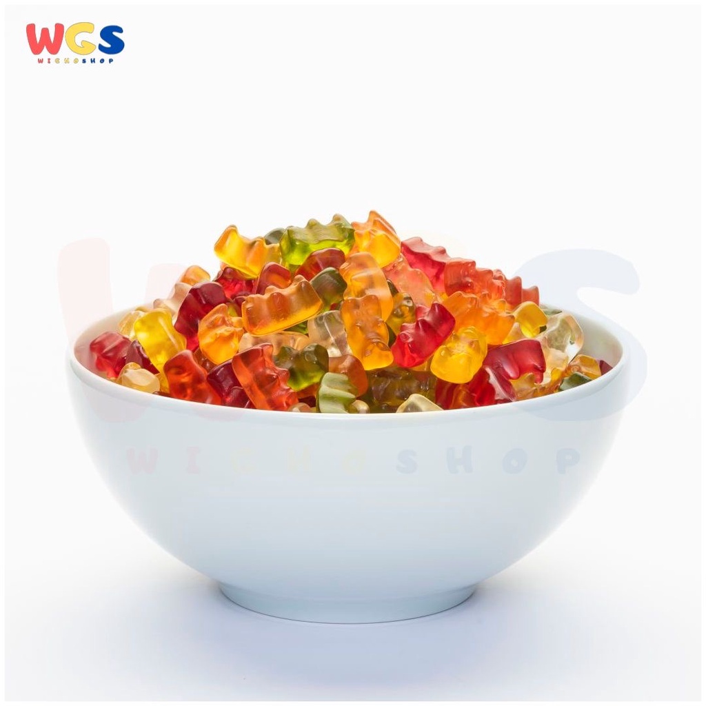 Permen Haribo Worms Doubly Fruity Singularly Delicious Jelly Candy 80g