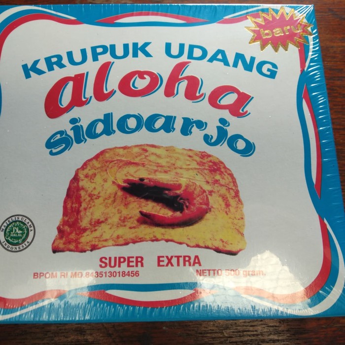 

krupuk udang aloha biru