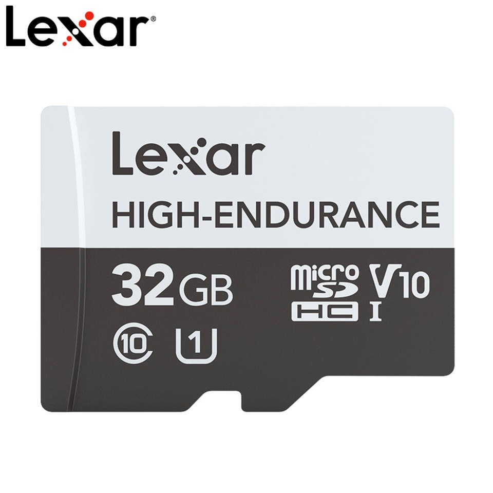 Lexar High Endurance Sd Card 100MB/s Memory Card 32GB V10 64GB 128GB V30 C10 Micro Sd Card Untuk Mengemudi Perekam Monitor