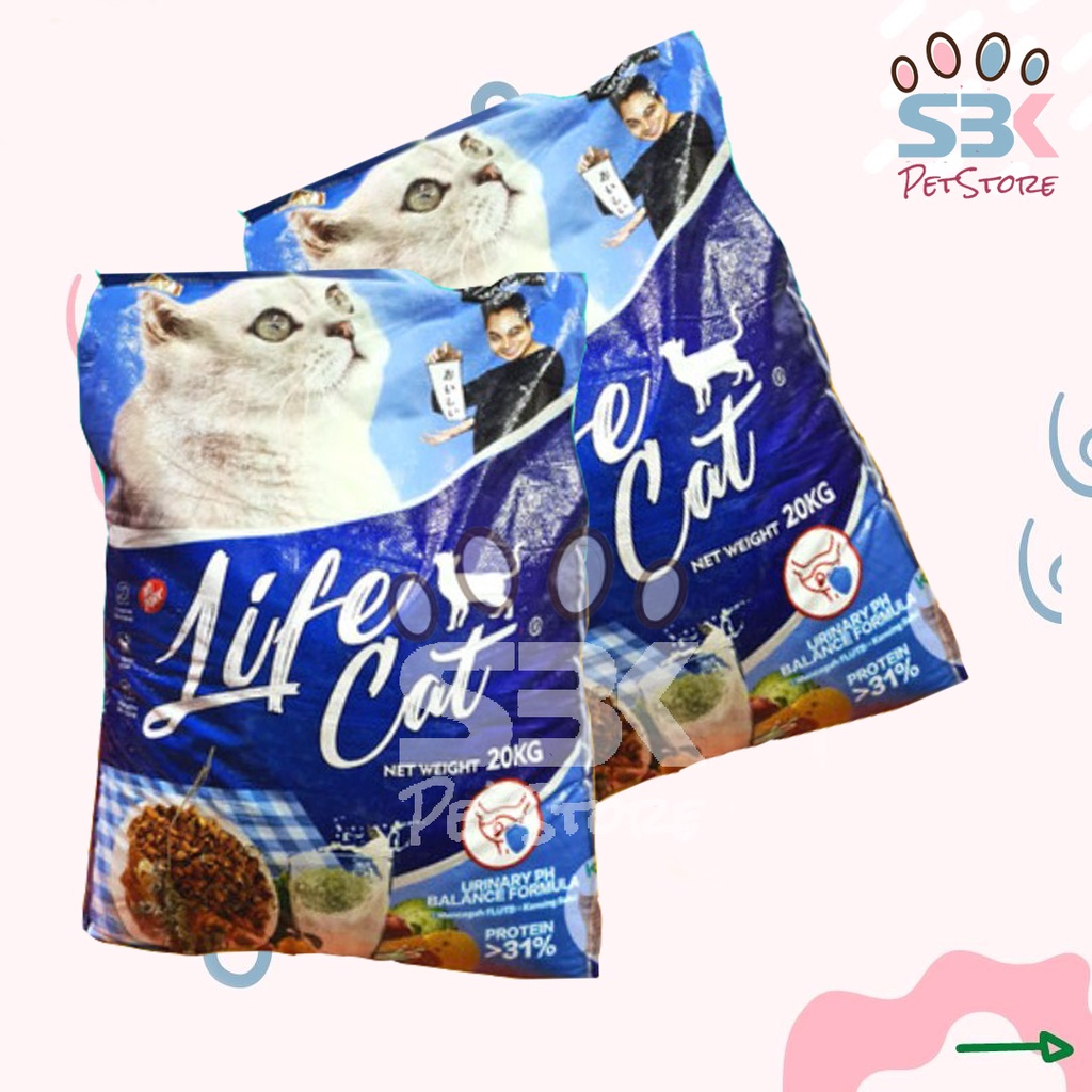 Life Cat Dry 20kg Dry Food Makanan Kucing