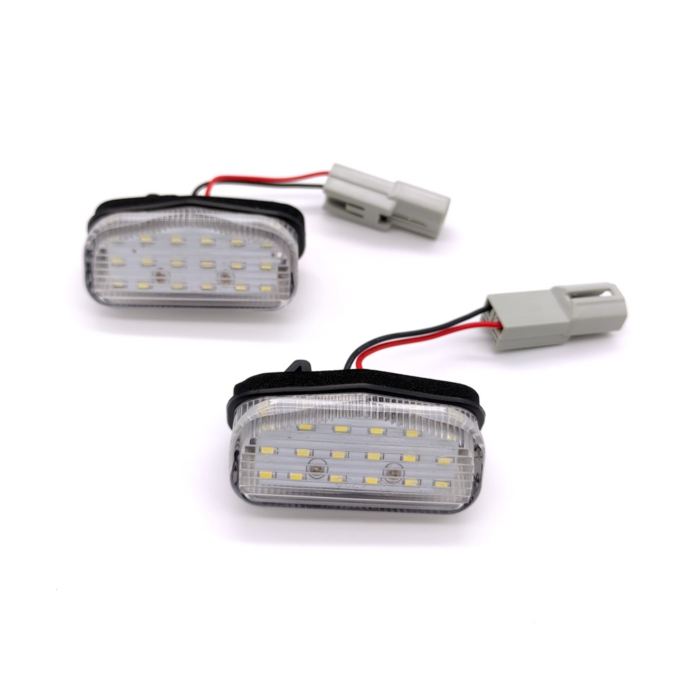 2pcs Lampu Plat Nomor Plat LED Putih Lampu Untuk Honda XR-V 2015 2016 2017 2018 2019 2020 21 22 23