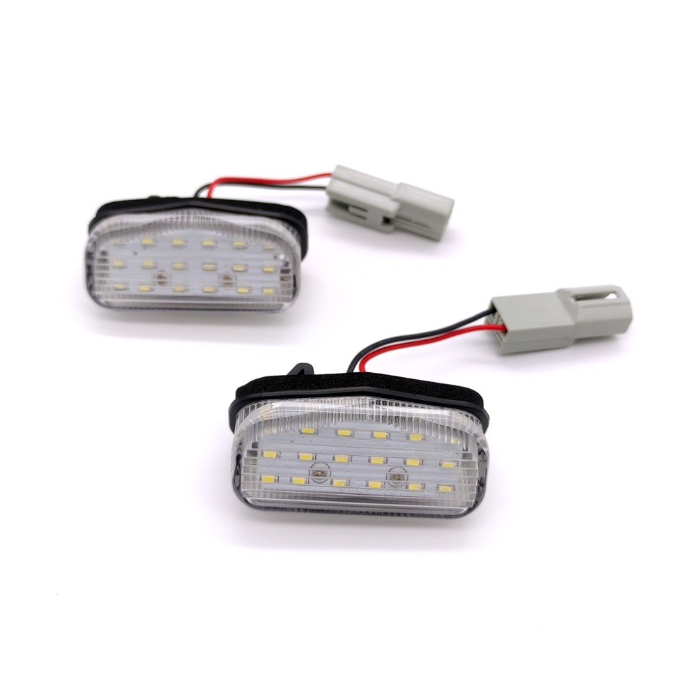 2pcs Lampu Plat Nomor Plat LED Putih Lampu Untuk Honda XR-V 2015 2016 2017 2018 2019 2020 21 22 23