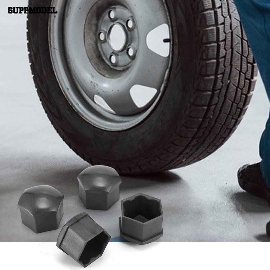 Suppmodel 20Pcs 17mm Penutup Baut Roda Untuk ATV Mobil Wheel Nut Cap Protection Cover Pengerjaan Halus