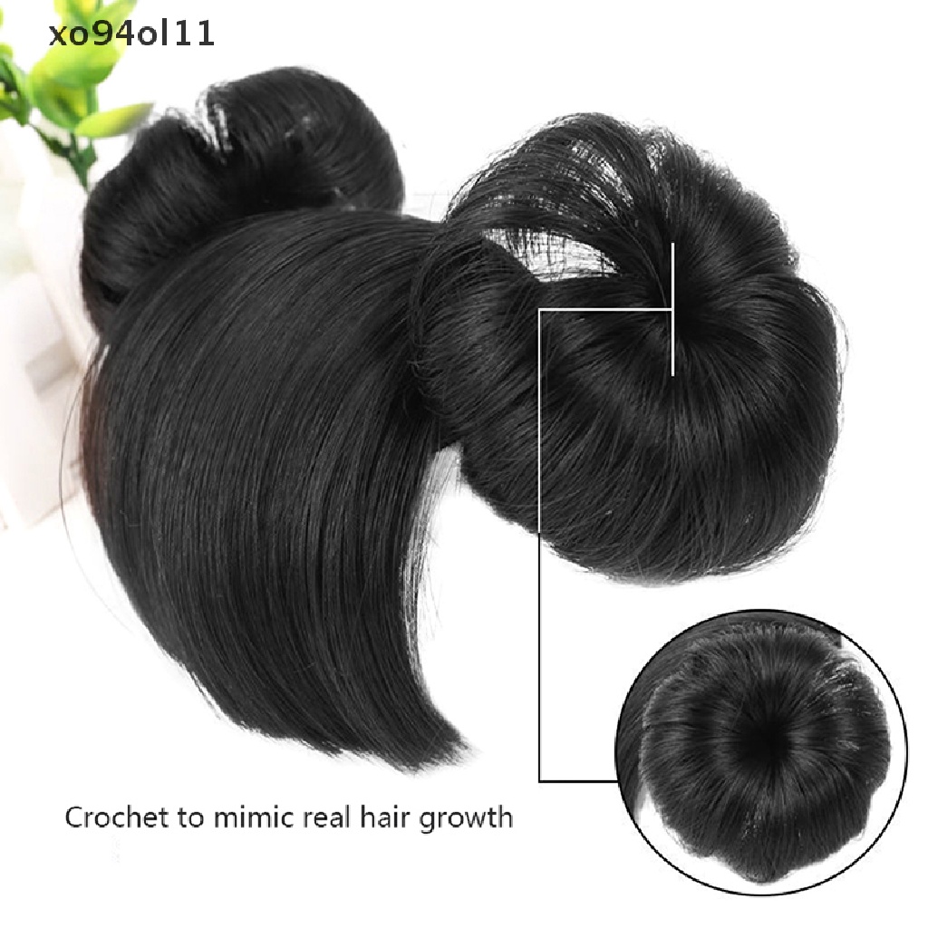 Xo Rambut Palsu Bayi Kepang Hairband wig Untuk Anak Bayi Bando Rambut Bayi Anak Poni Palsu OL