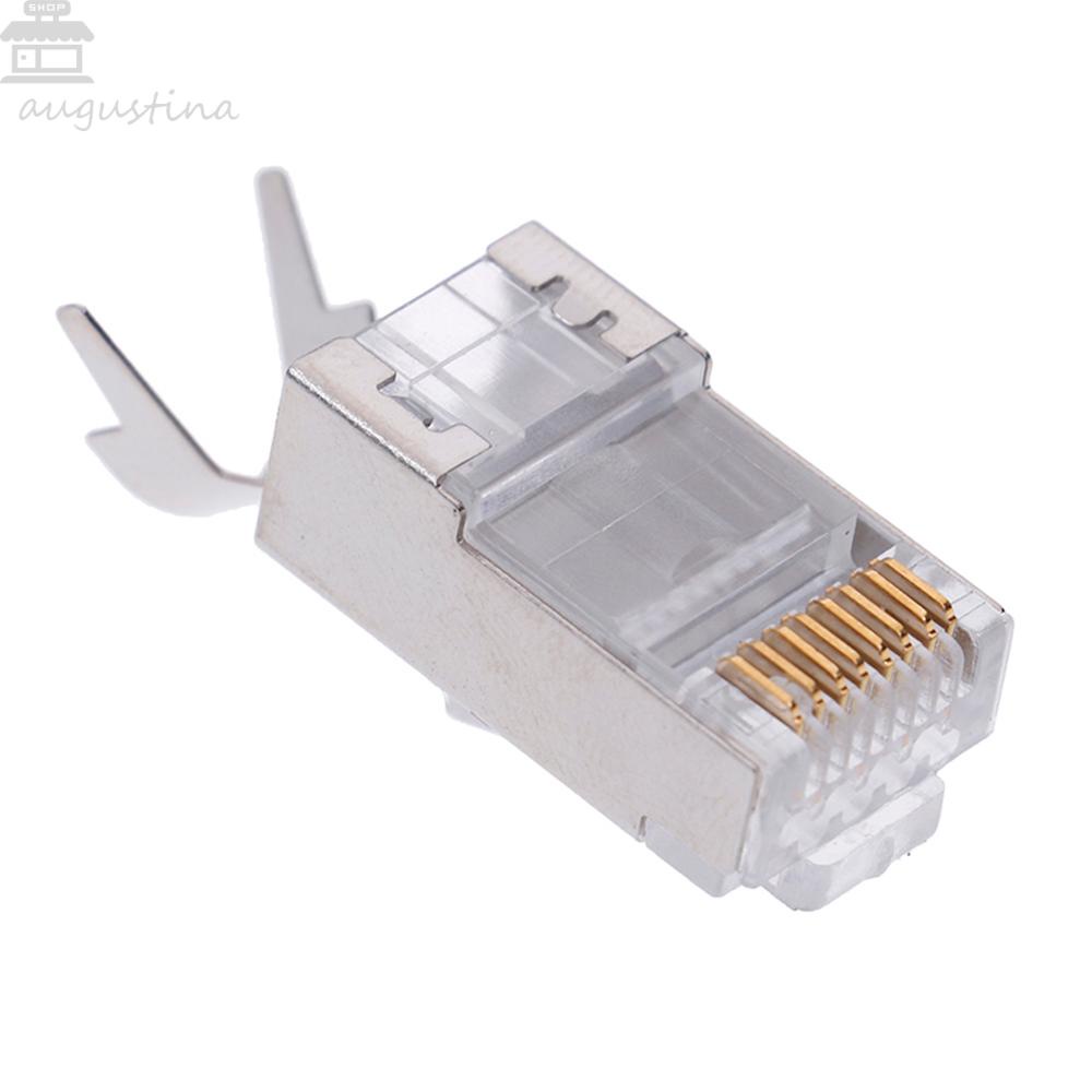 Konektor Modular Net Cable Connector Agustinina RJ45 8P8C Kabel Eterna Cat7