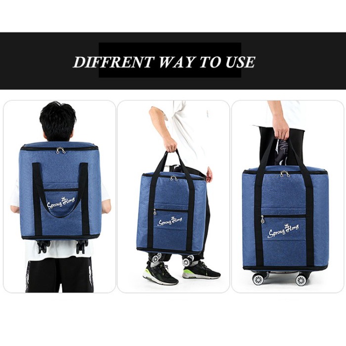 [LOGU] Organizer tas travel lipat mudik besar, Tas besar belanja dengan roda