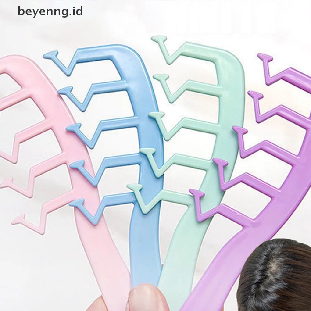 Beyen Z-shaped Comb Hair Fluffy Comb Sisir Rambut Instan Volumizer Styling Comb ID