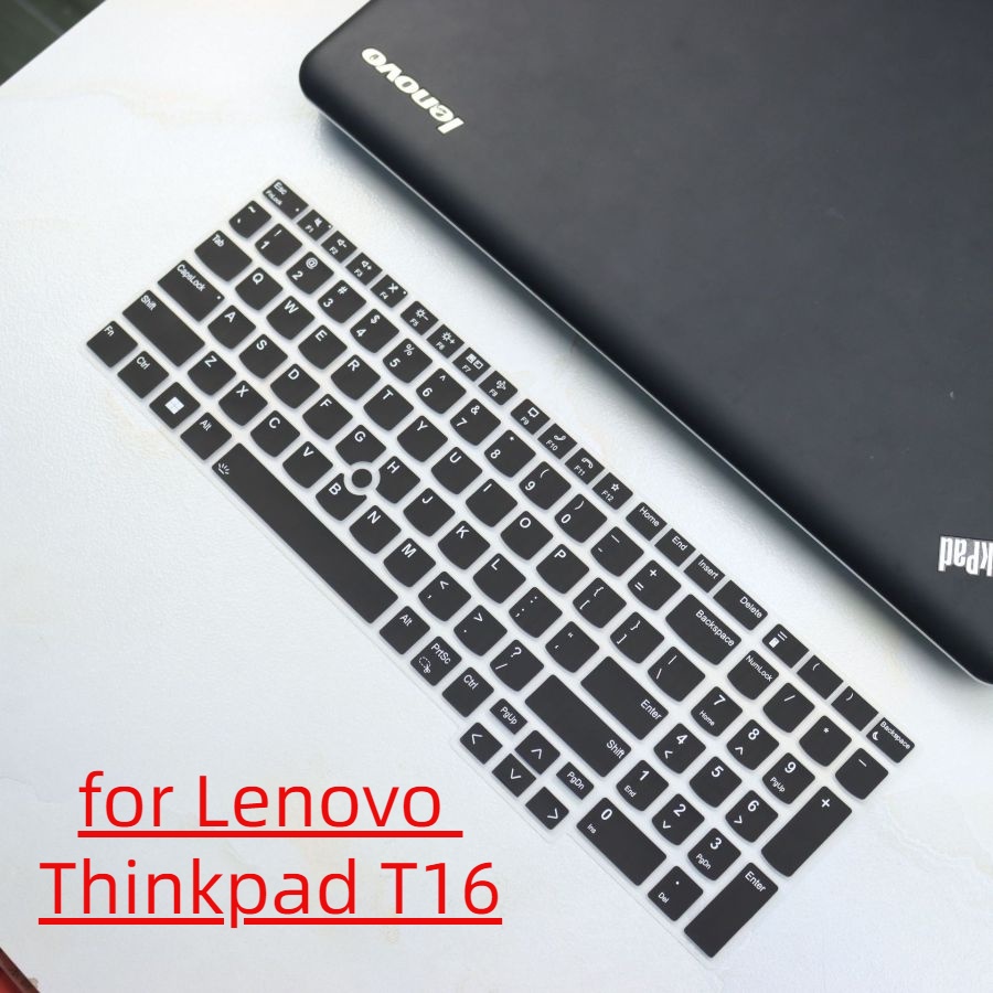 Cocok Untuk Lenovo Thinkpad T16 Tahan Air Removable Silikon Penutup Pelindung Keyboard Film Keyboard Tahan Debu