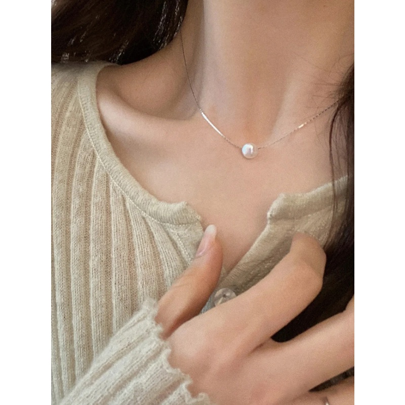 Ins Populer Kalung Desain Sederhana Fashion Rantai Klavikula Choker Necklace Untuk Gadis Indah