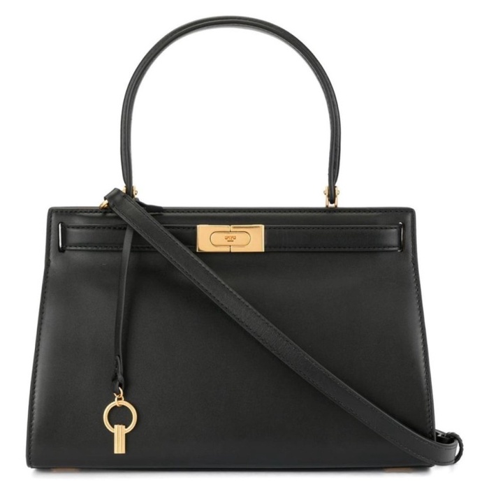 Tory Burch Lee Radziwill Petite in Black Small Hand Bag  TB