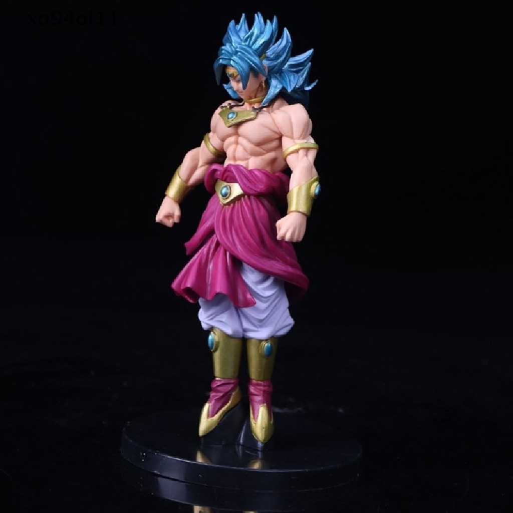 Patung XO Dragon Ball Z Super Saiyan Blue Broli Goku PVC Action Figure Model Boneka OL