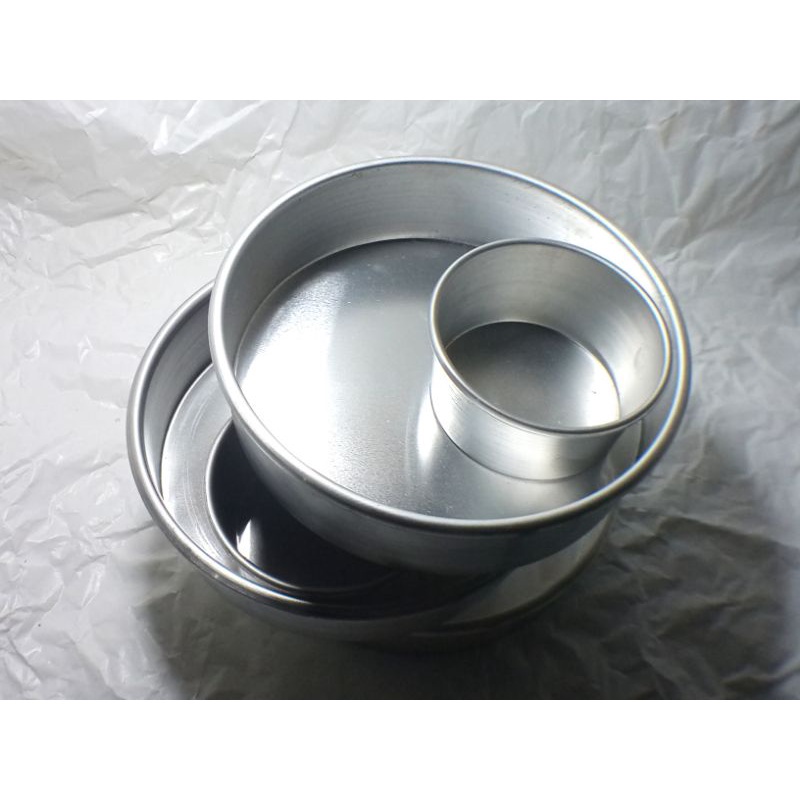 loyang bulat press mini | cetakan bolu 8 s/d 12 anti lengket