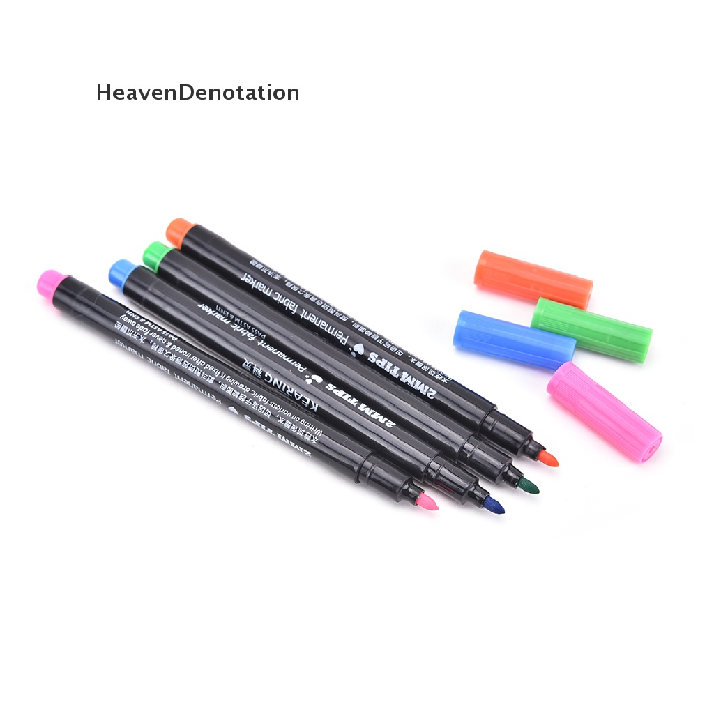 [HeavenDenotation] Kaos Kain Permanen Paint Marker Pen Tekstil Baju Sepatu DIY 20warna HDV