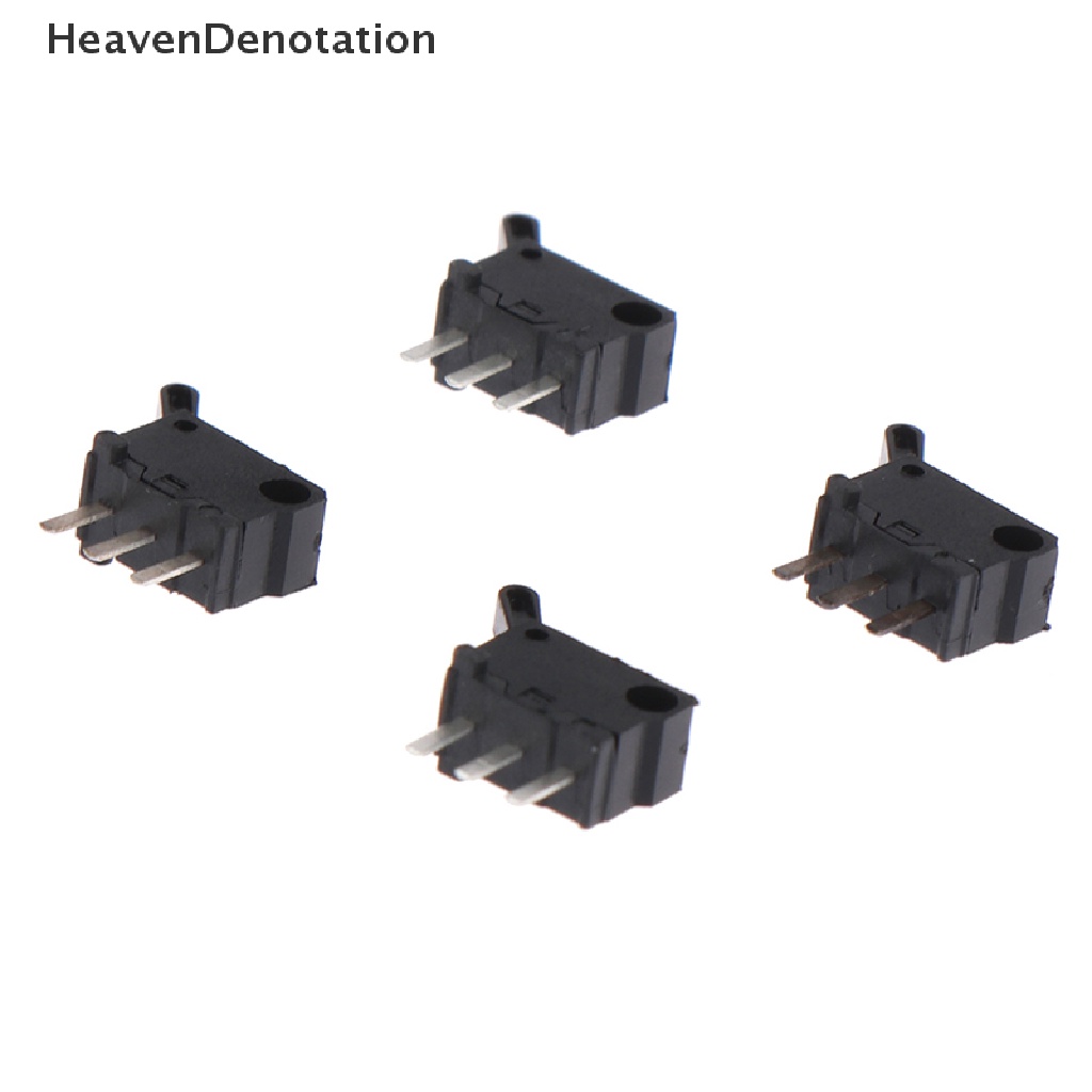 [HeavenDenotation] 10x Saklar Micro Limit Travel Switch Dengan Lubang Kaki Tiga Biasanya Buka Tutup HDV