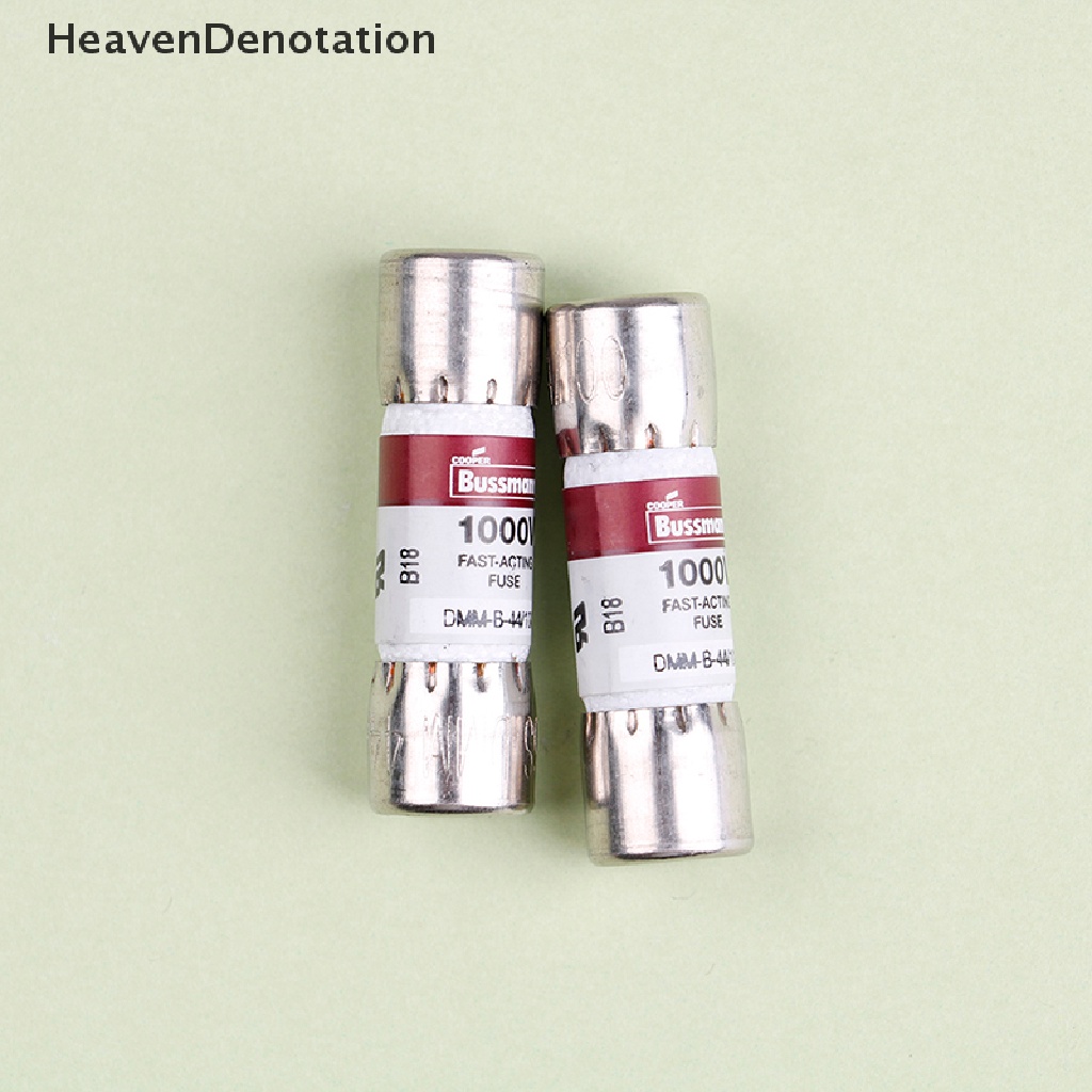 [HeavenDenotation] 2pcs DMM-B-44/100-R DMM-44/100R fuse 10x35mm 440ma 1000v Untuk multimeter HDV