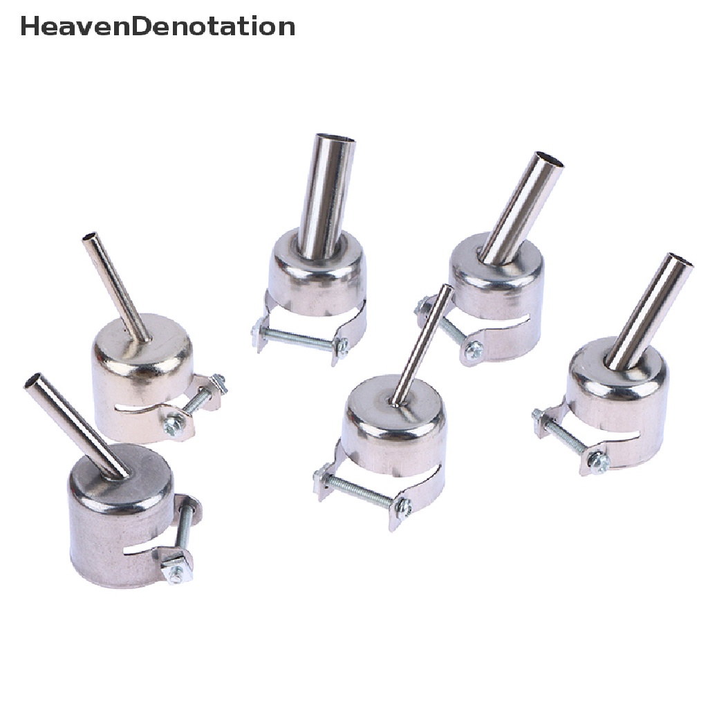 [HeavenDenotation] 1pc Nozzle Las Sudut Lengkung 45derajat Heat Gun Nozzle Lengan Untuk850 852 858 HDV