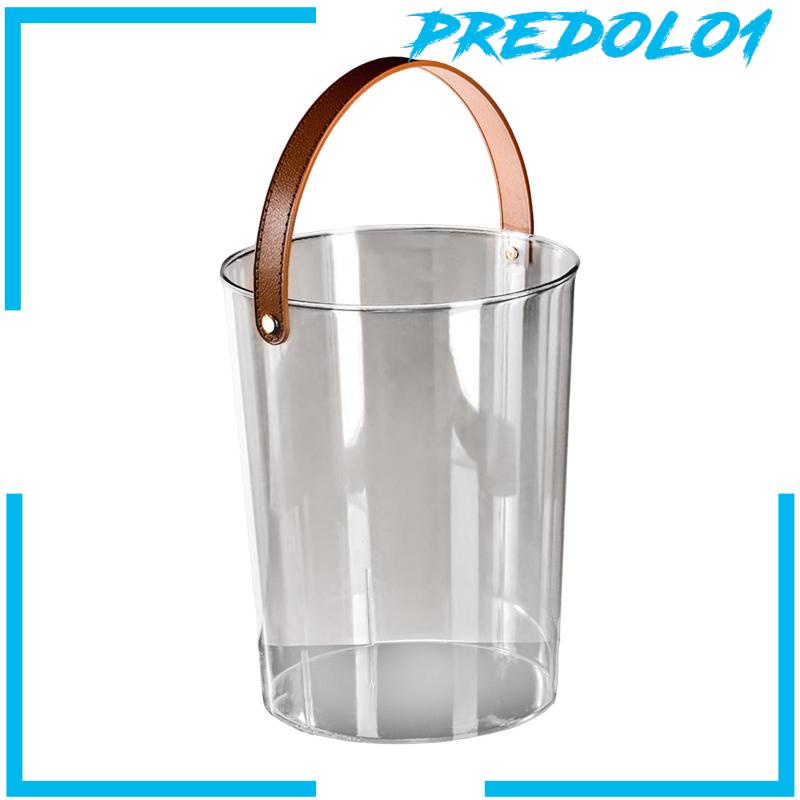 [Predolo1] Ice Bucket Mudah Dibawa Tebal Bening Untuk Botol Champagne Bar KTV Club
