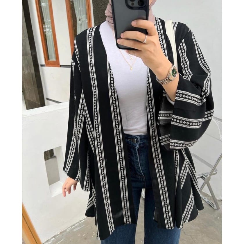 Jane Long Outer Wanita JUMBO XXL / Cardigan Jane Wanita Salur