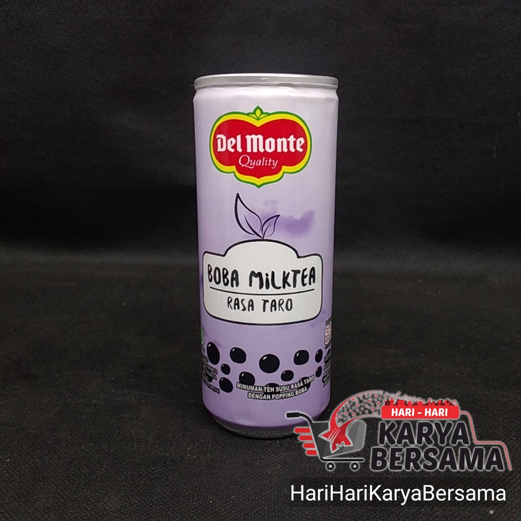 

MINUMAN DEL MONTE BOBA MILKTEA RASA TARO BOTOL 240ML