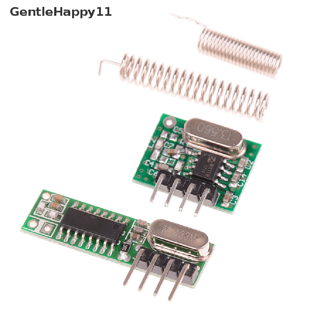 Modul RF GentleHappy 433mhz kit receiver Dan transmitter superheterodyne Untuk arduino id
