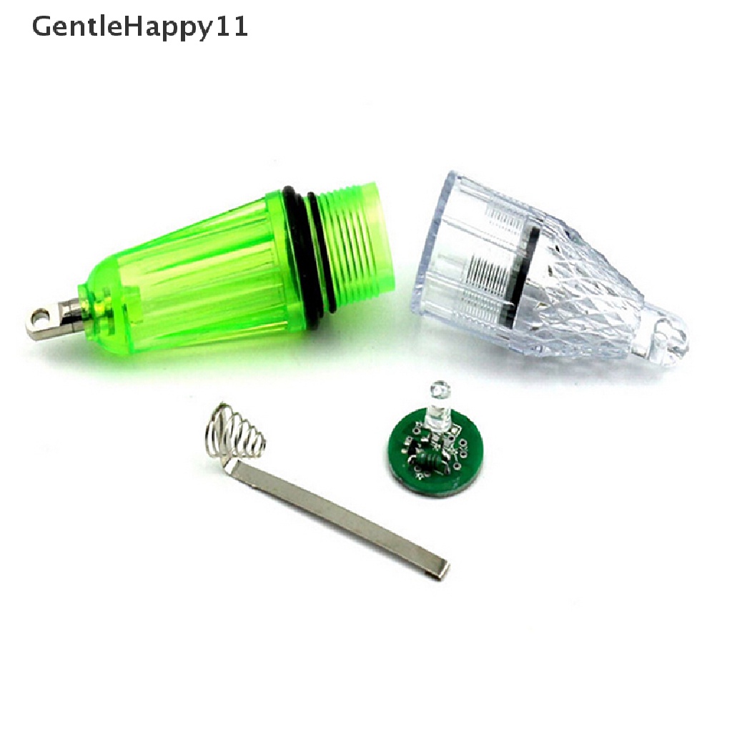 Gentlehappy 1pcs Lampu Pancing Bawah Air LED Waterproof Lampu Ikan Umpan Buatan 12cm id