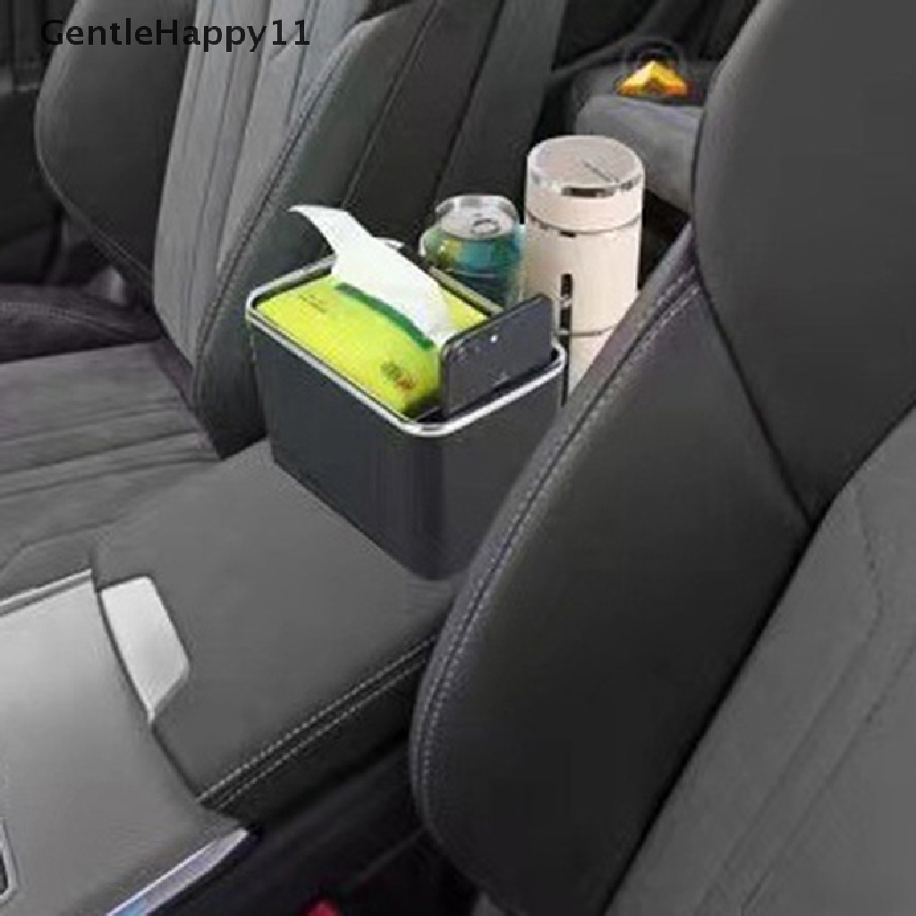 Gentlehappy Kotak Penyimpanan Mobil Multi Fungsi Armrest Organizers Tissue Cup Tempat Minuman id