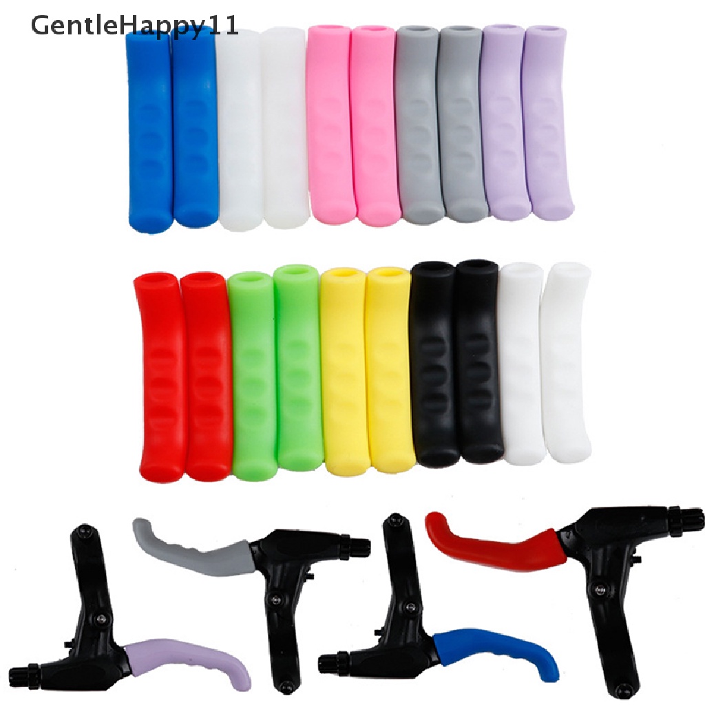 Gentlehappy Cover Gagang Rem Sepeda TPR MTB Grips Stang Sepeda Protect Cover Anti-slip Perlengkapan Pelindung Sepeda Aksesoris Sepeda id