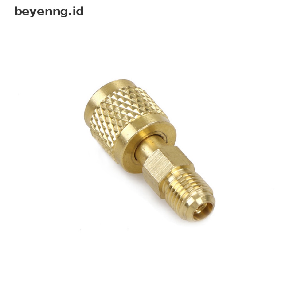 Beyen New R410 Adaptor Kuningan 1per4 &quot;Pria Ke5Per16&quot; Female Charging Hose Ke Pompa ID