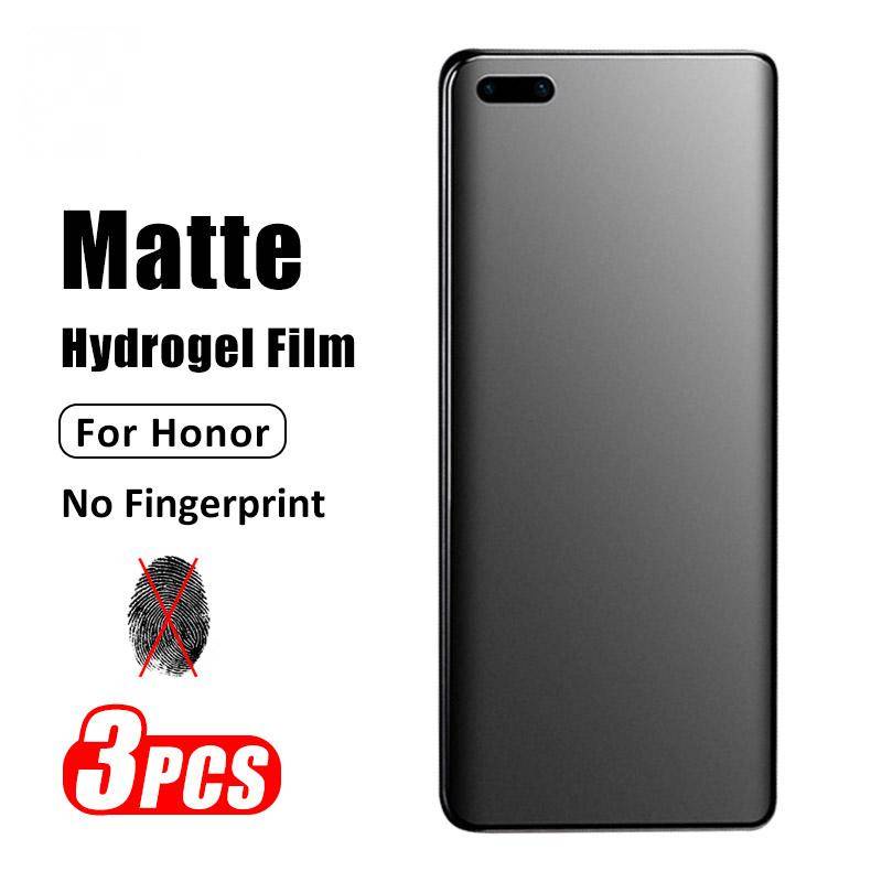 3pcs Pelindung Layar Film Hidrogel Matte Untuk Honor80 70 20 9X Pro Plus 80 GT SE X30 X7 X8 X8A X9 8X 9A Pelindung Bukan Kaca Untuk Honor Magic3 4 Pro X9 20 10 Lite